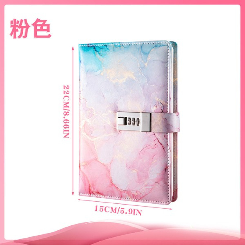 İnspiration Renkli Moda Şifreli Kilitli Defter (Yurt Dışından) - Pembe Not Defteri & Bloknot Fiyatı