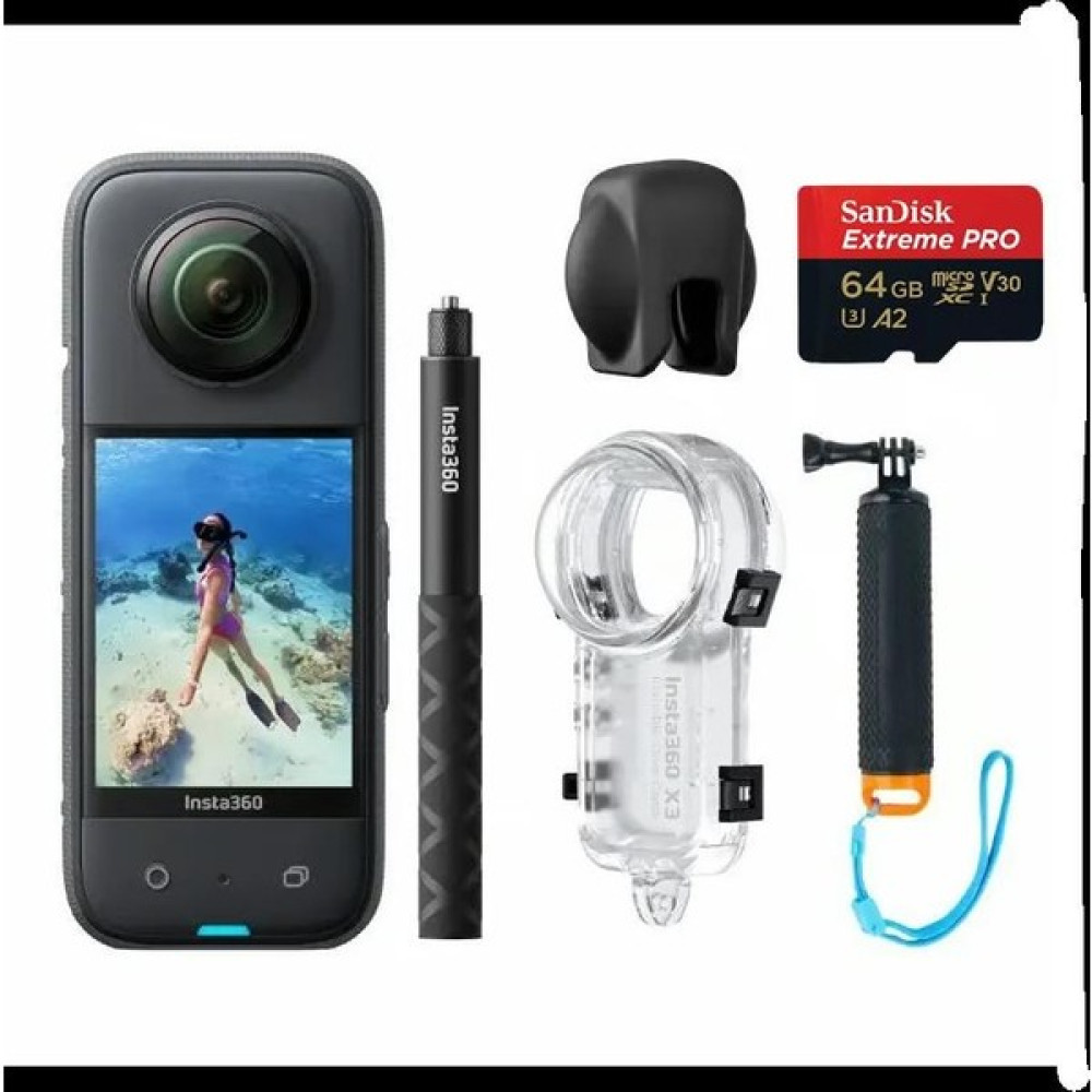 INSTA360 Invisible Dive Kit Dalış Kiti Aksiyon Kameralar Fiyatı
