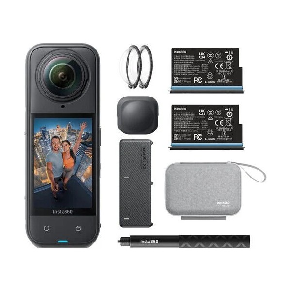 INSTA360 X5 360° Aksiyon Kamerası Essentials Bundle - Siyah Diğer Fiyatı
