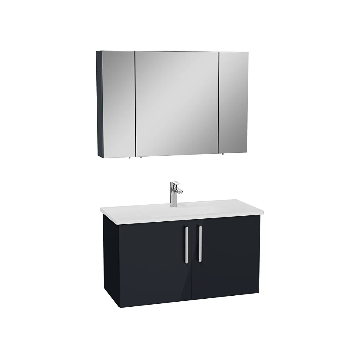İntema Set-oraf Lvd,kpk,100cm,antr,köşlv+mayn Banyo Dolabı / Mobilyası Fiyatı