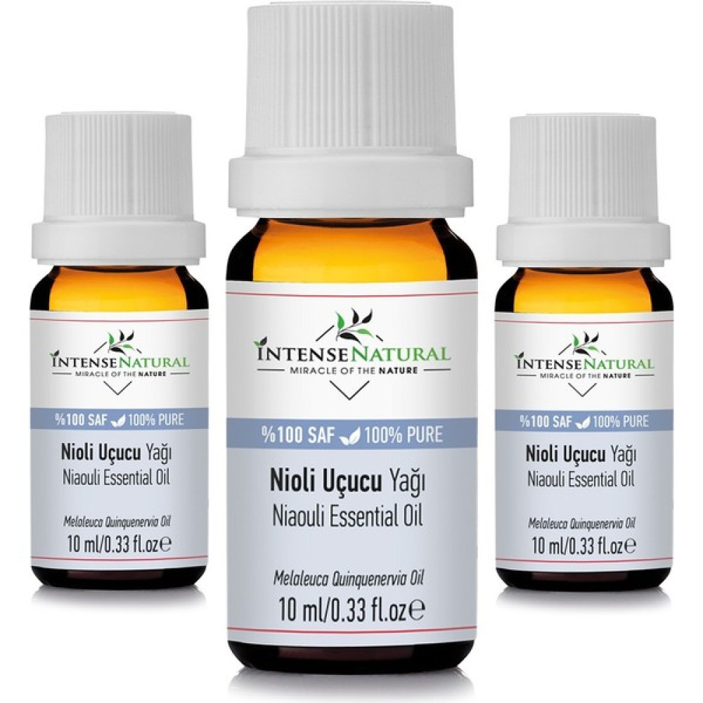 Intense Natural Nioli Uçucu Yağı 10 ml x 3 %100 Saf ve Doğal Niaouli Essential Oil - 30 ml Oto Boyaları Fiyatı
