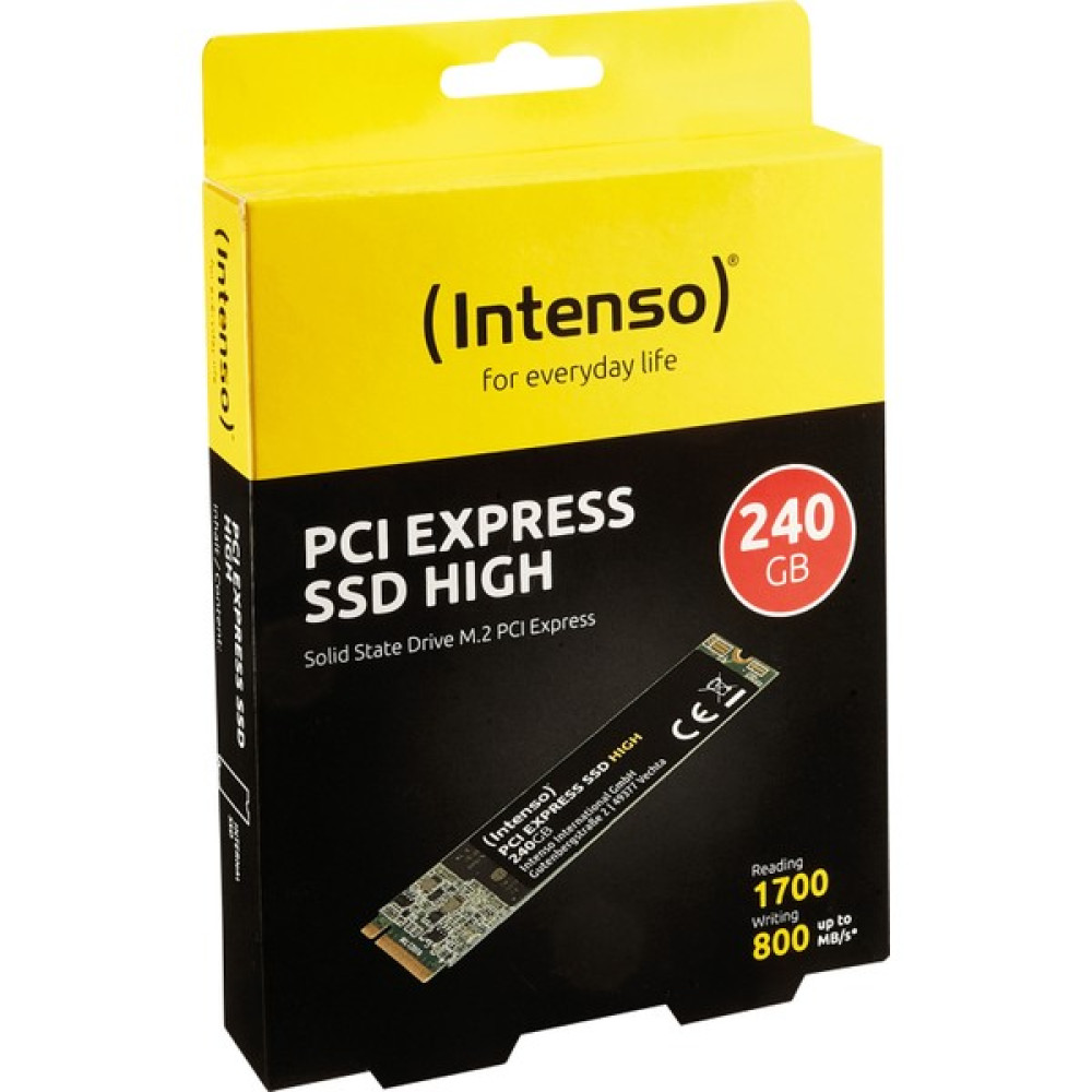 Intenso Hıgh 240GB 1700/800MB/S 4mm Nvme Pcıe M.2 SSD 3834440 3d-Nand SSD / Solid State Drive Fiyatı