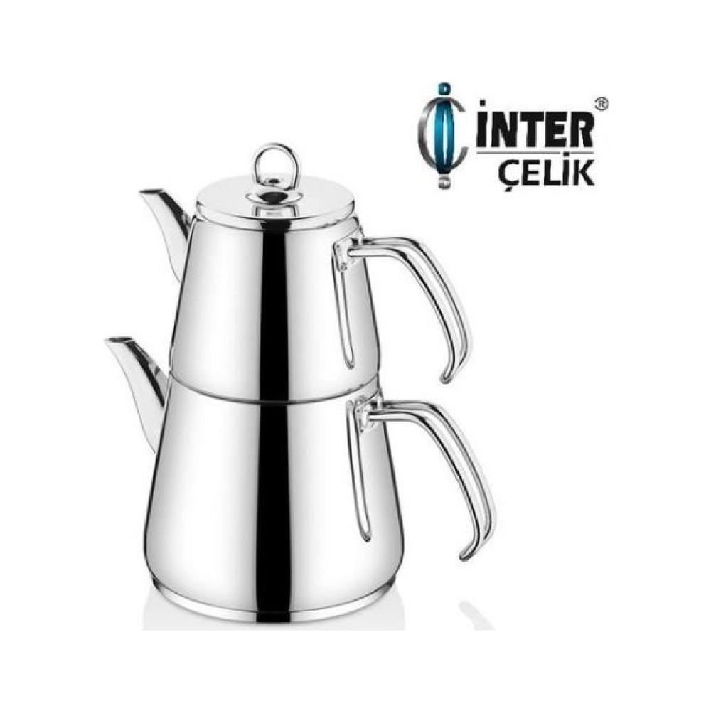 Inter Çelik Hanzade Aile Boyu Çaydanlık Sade - 5 lt Çay / Çaydanlık Setleri Fiyatı