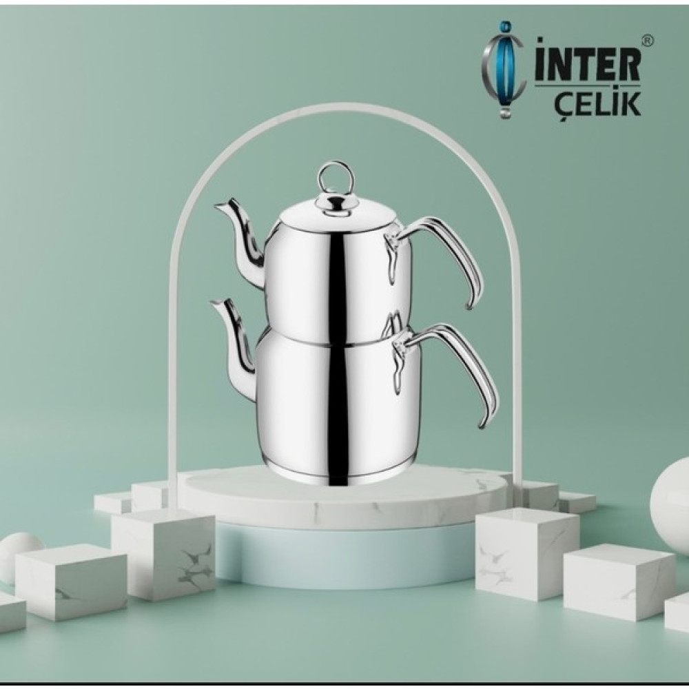 Inter Çelik Sahra Mini Boy Çaydanlık Çay / Çaydanlık Setleri Fiyatı