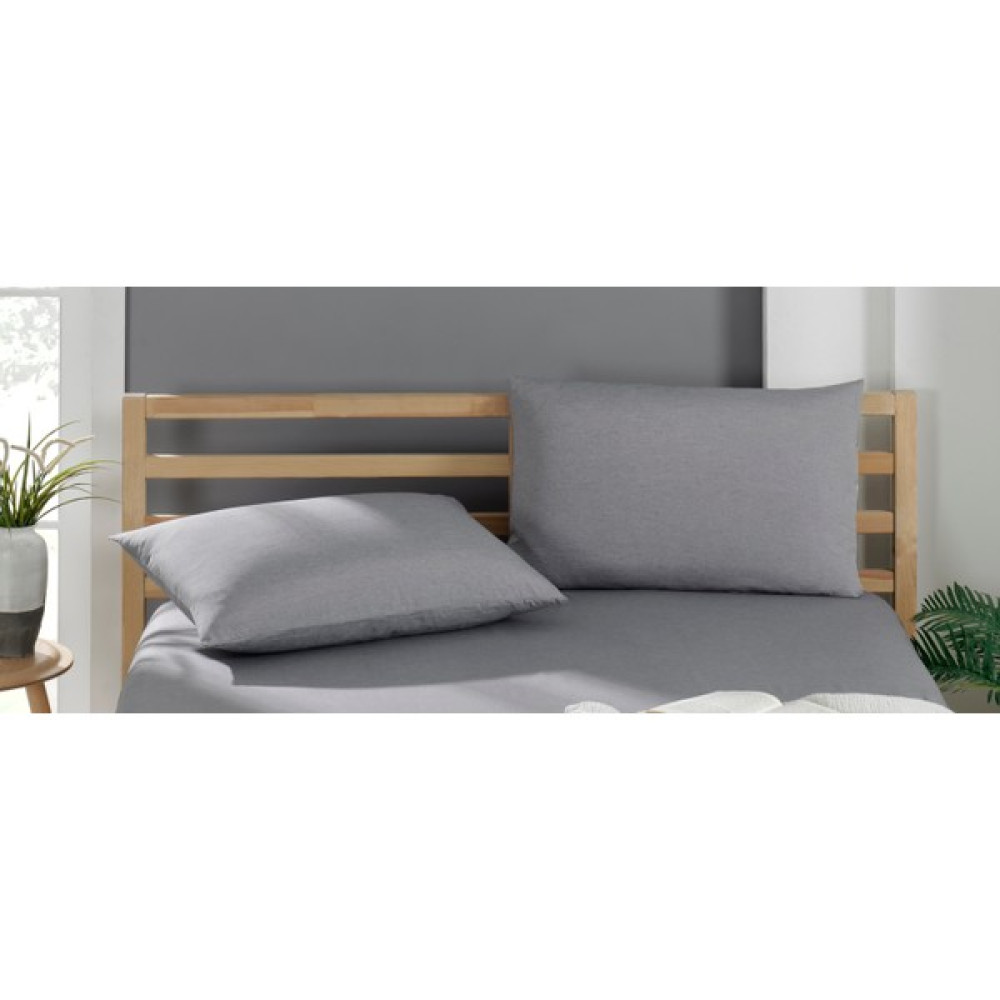Inter Z 2 Adet Pamuklu Yastık Kılıfı 50 x 70 cm - Antrasit Yastık Kılıfı Fiyatı