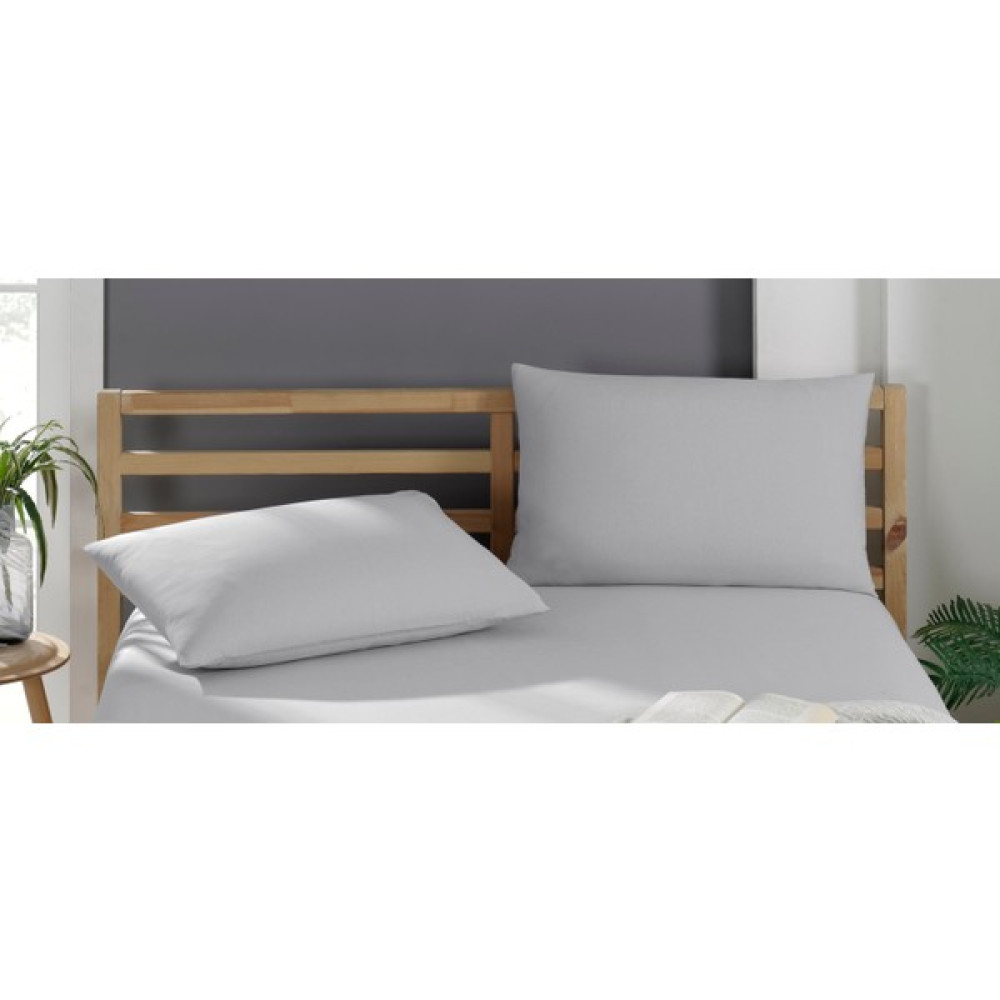 Inter Z 2 Adet Pamuklu Yastık Kılıfı 50 x 70 cm - Gri Yastık Kılıfı Fiyatı