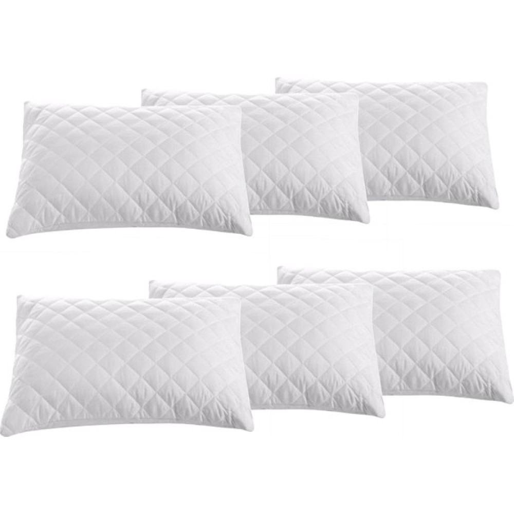 Inter Z 6'lı Set Yastık Koruyucu, Pamuk Kapitoneli Yastık Alezi, 50 x 70 cm - Beyaz Yastık Kılıfı Fiyatı
