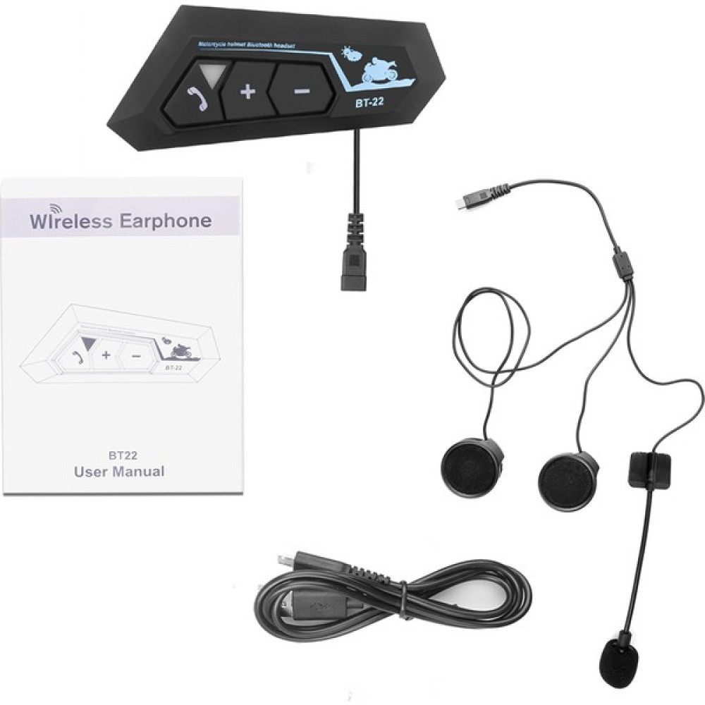 Intercom Bt-22 Motosiklet Intercom Bluetooth Kulaklık Motorsiklet Aksesuarları Fiyatı