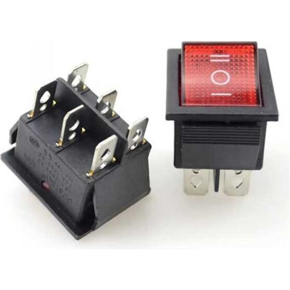 İntercom Tekli Soba Anahtarı Geniş Işıklı 6 Pin On-Off IC-105 Elektrikli El Aletleri Fiyatı