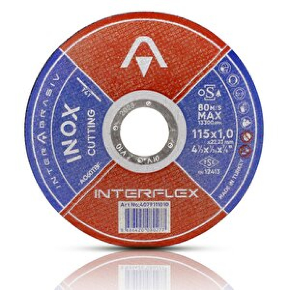 İnterflex İnterflex İnox Metal Kesici Taş Disk 115x1.0x22.23 Mm Elektrikli El Aletleri Fiyatı