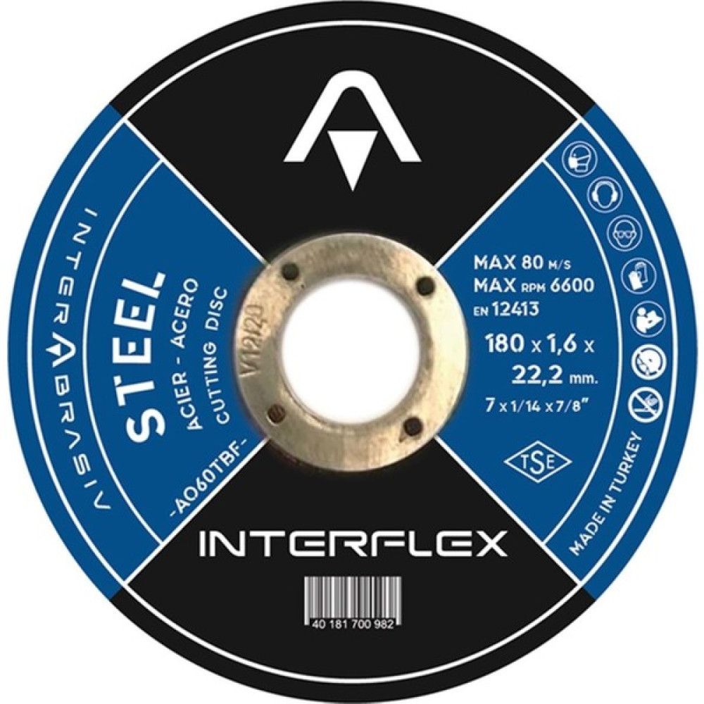 Interflex Metal Taşlama Taşları (10'lu Paket) 115 mm - 6 mm - 10'lu Paket Oto Boyaları Fiyatı
