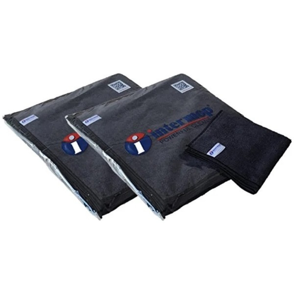 İntermop mikrofiber Kalın Dokulu Kurulama-Temizlik Bezi Siyah 40x40 cm - Standart Oto Boyaları Fiyatı
