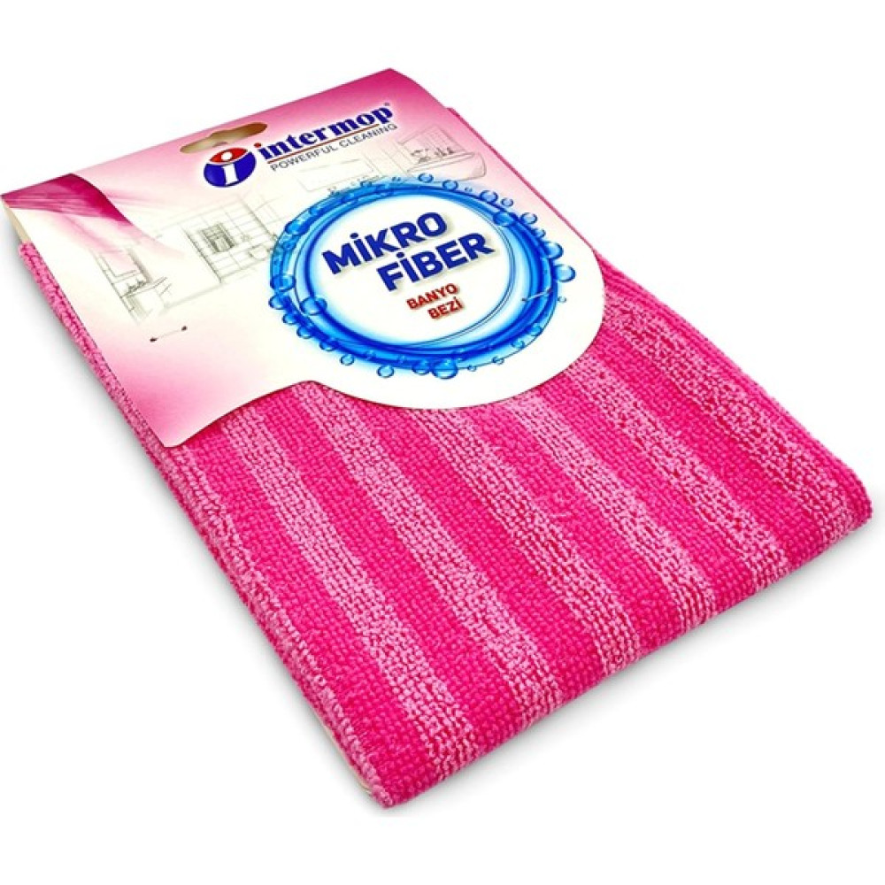İntermop Mikrofiber Konsept Banyo Bezi Pembe 30X40 cm - Standart Diğer Fiyatı