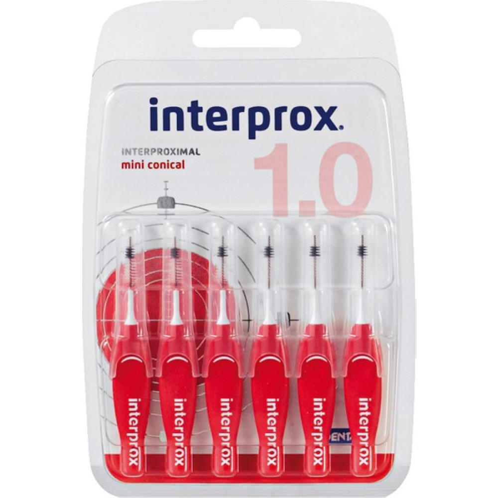 Interprox 4g Miniconical Arayüz Fırçası Blister 6'Lı Paket (Kırmızı) Diş Fırçaları Fiyatı