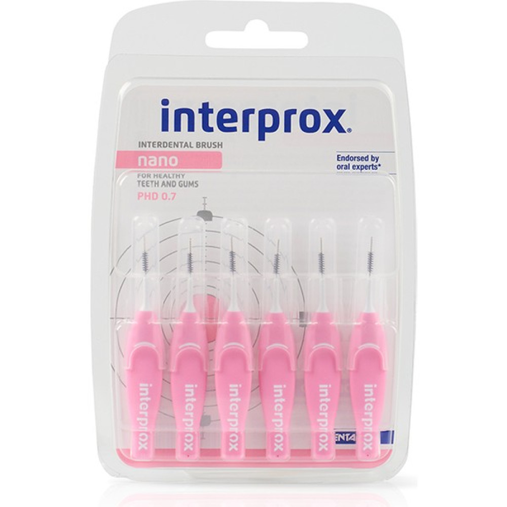 Interprox 4g Nano Arayüz Fırçası Blister 6'lı Paket (Pembe) Diş Fırçaları Fiyatı