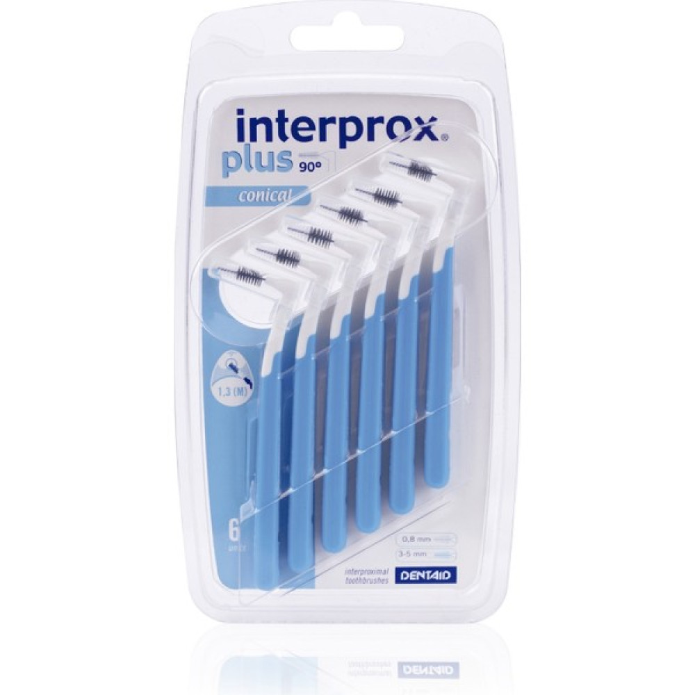 Interprox Plus 2g Conical Arayüz Fırçası Blister 6'lı (Mavi) Diş Fırçaları Fiyatı