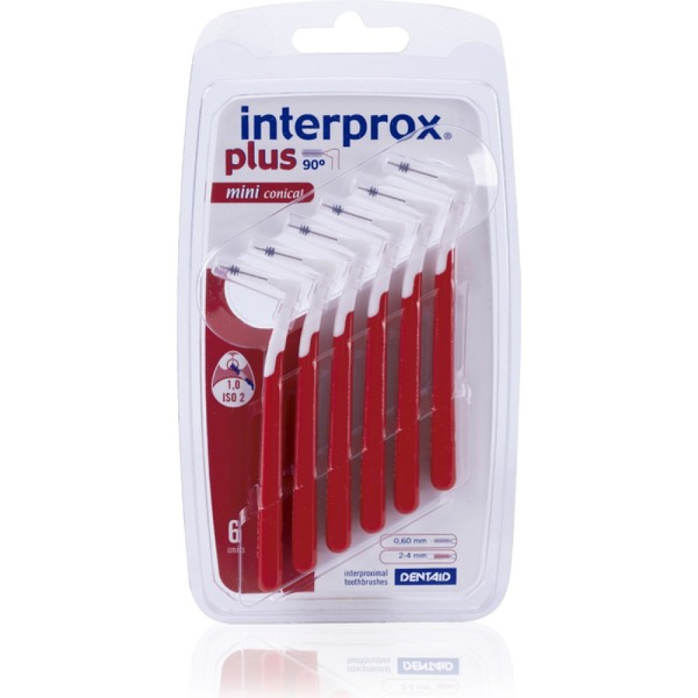 Interprox Plus 2g Miniconical Arayüz Fırçası Blister 6'lı (Kırmızı) Diş Fırçaları Fiyatı