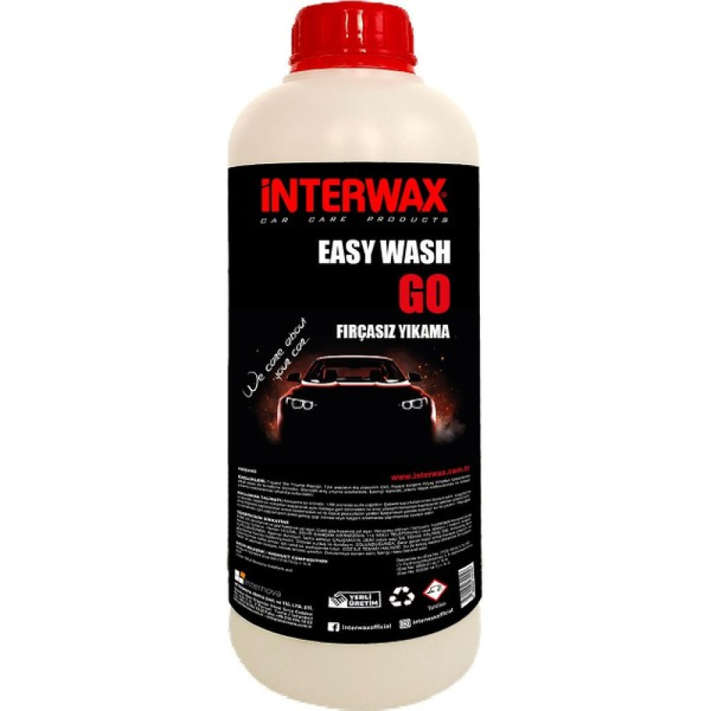 Interwax Easy Wash Go Fırçasız Oto Yıkama Köpüğü 1 kg Oto Yıkama Ürünleri Fiyatı