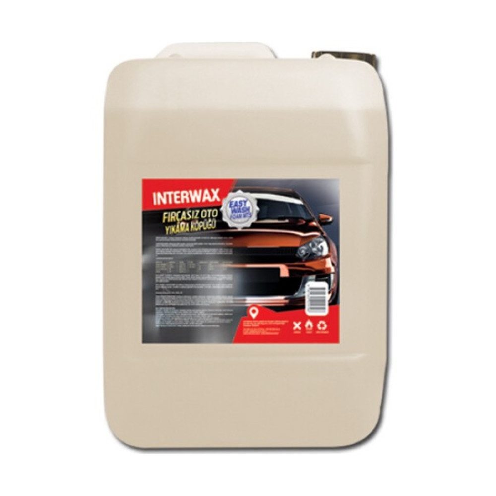 Interwax Easy Wash New Foam Fırçasız Oto Yıkama Köpüğü 25 kg Oto Yıkama Ürünleri Fiyatı