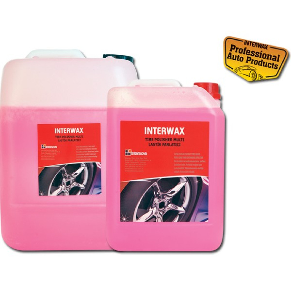 Interwax Konsantre Lastik Parlatıcı Multı 20 kg Oto Boyaları Fiyatı