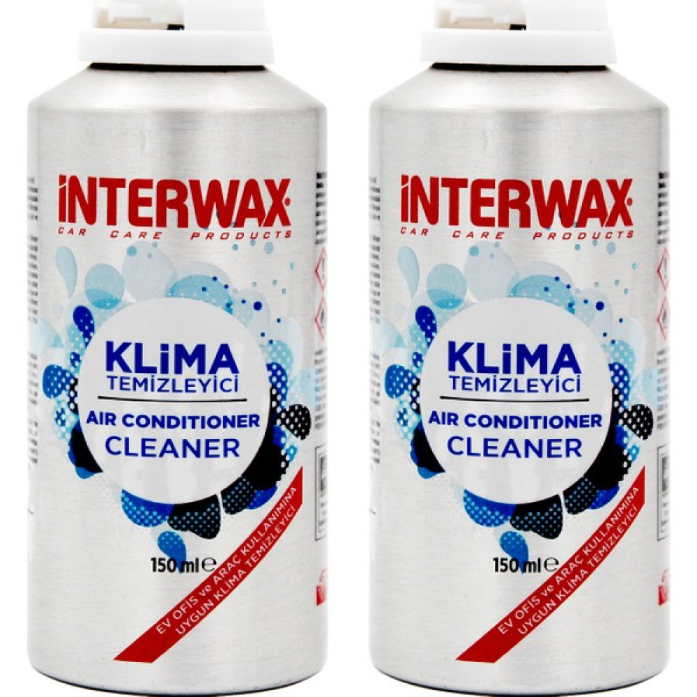 Interwax Limon Kokulu Klima Temizleyici Klima Bombası 150 ml (2 Adet) Oto Bakım & Temizlik Ürünleri Fiyatı