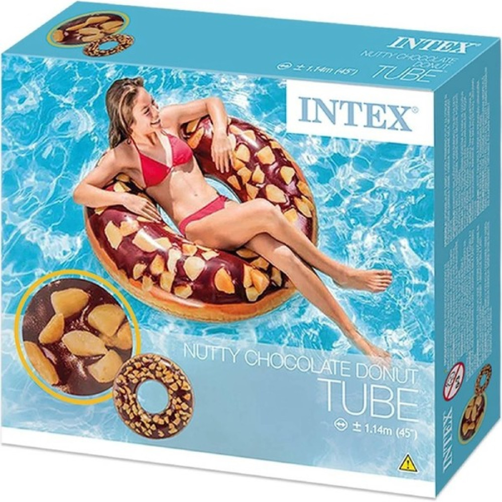 Intex Nutty Chocolate Donut Tube Çikolatalı Simit 114 cm Oto Boyaları Fiyatı