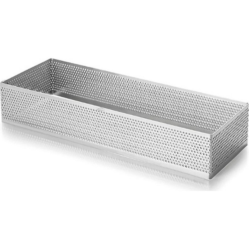 İntime - Delikli Tart Kalıbı Dikdörtgen - 16 x 4,5 cm Yükseklik 2 cm - 16 cm Kek Kalıpları Fiyatı