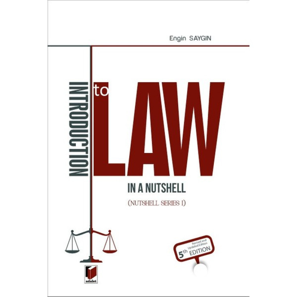 Introduction To Law In A Nutshell Nutshell Series I Akademik Fiyatı