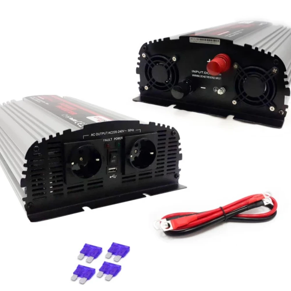 Inverter Modıfıye Sınus 12V 1200W Carspa Ms-1200 Kaynak Makineleri Fiyatı