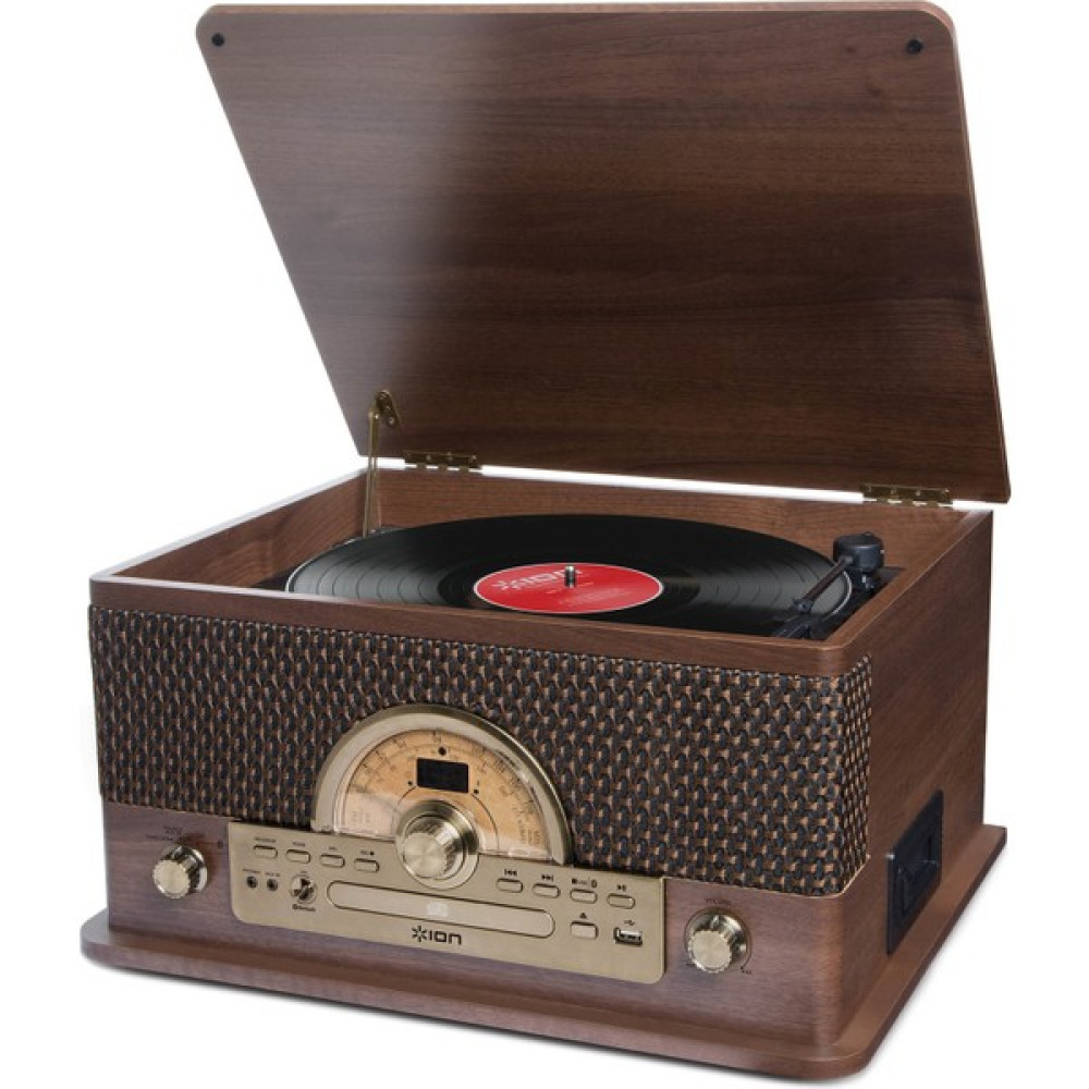 ION Superior LP 7in1 Ahşap Hoparlörlü Pikap Pikap & Aksesuarları Fiyatı