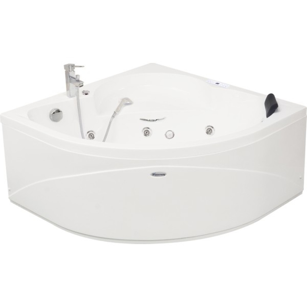 İowa Oturmalı Oval Jakuzi 120x120, h:55 Romantic Hidromasaj Sistemli Küvet (Gövde + Metal ayak + Ön panel) Jakuziler Fiyatı