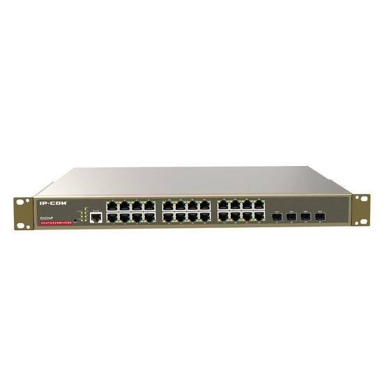 IP-COM G3224P 24 Port Yönetileblir PoE Switch