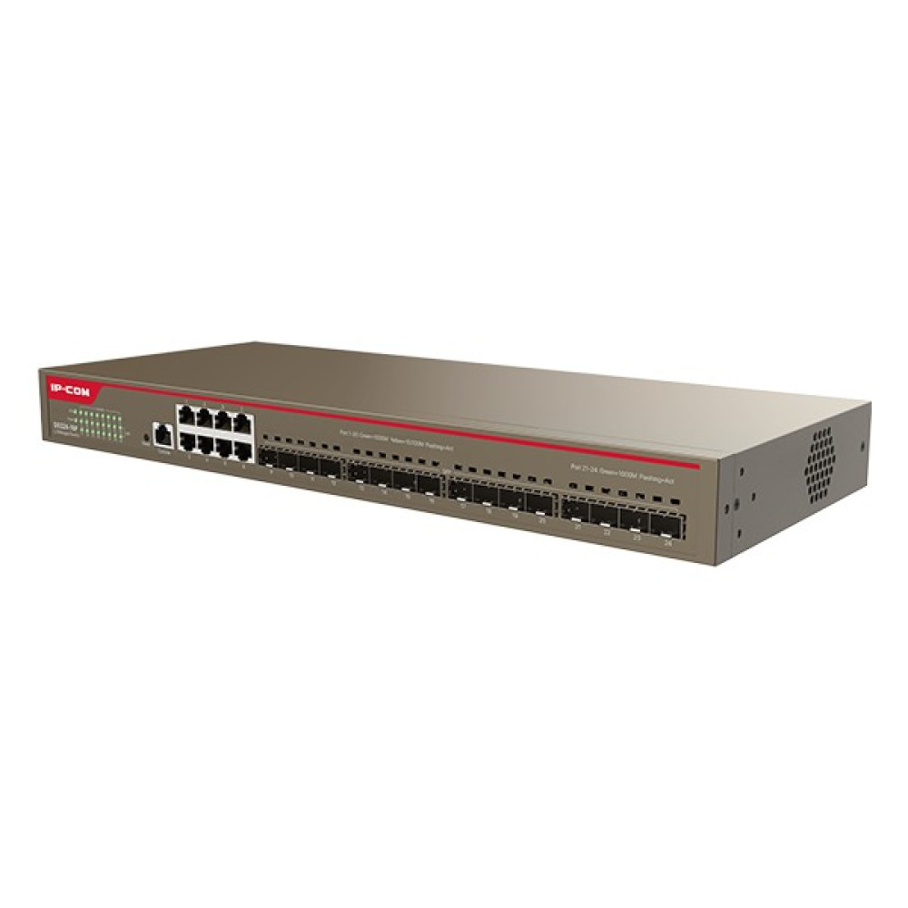 Ip-Com G5324-16F Claud Managed,l3, 8x Ge Base-T Ethernet Port,16 x 1000BASE-X Sfp Slot Hub & Switch Fiyatı
