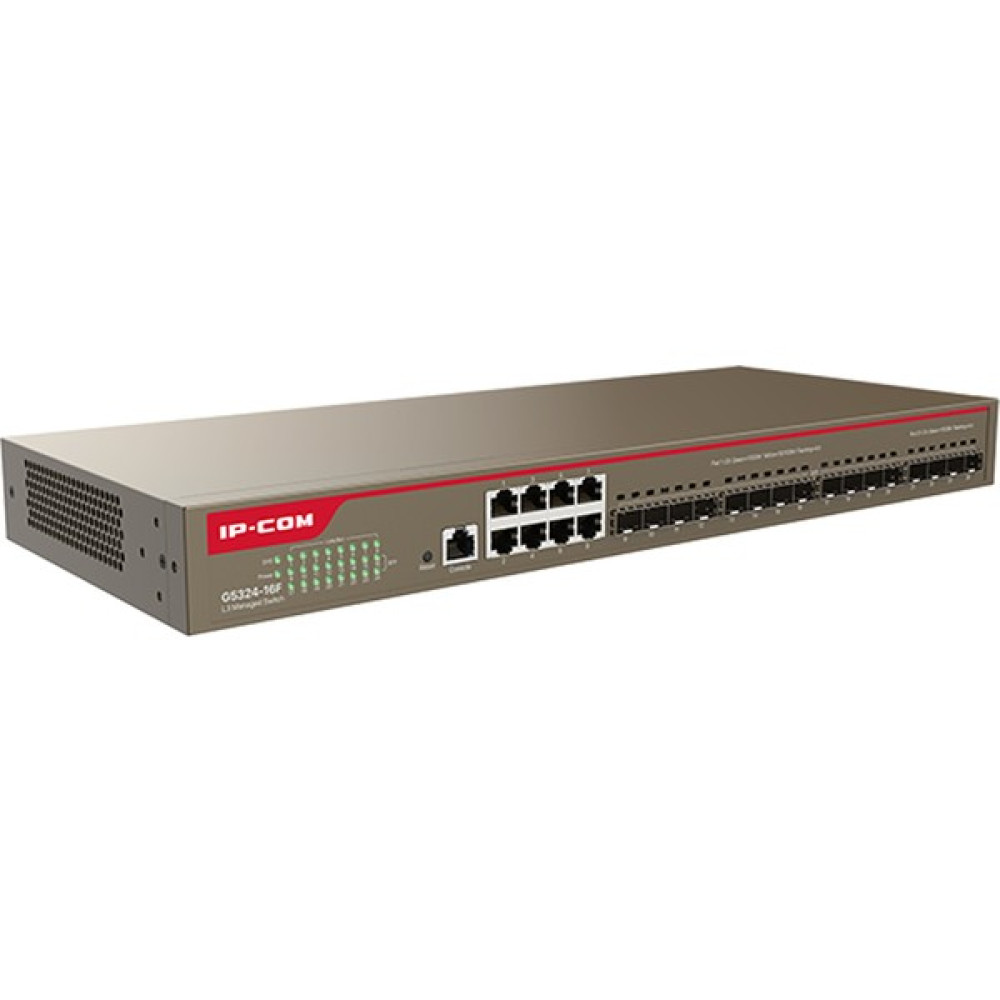 IP-Com Ip Com G5324-16F L3 Yönetilebilir 16 Port Sfp + 8 Port Gigabit 10/100/1000 Switch Oto Boyaları Fiyatı