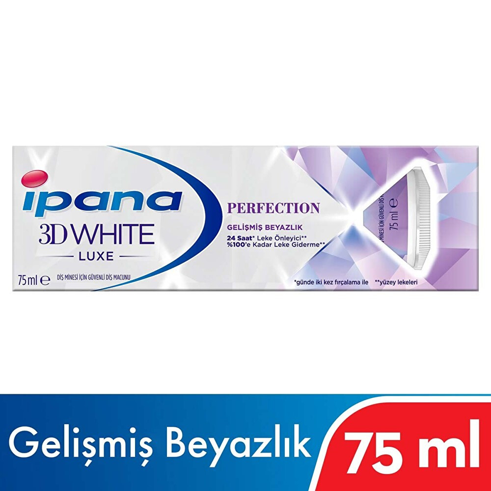 İpana 3D White Luxe Perfection Diş Macunu 75 ml Diş Macunları Fiyatı