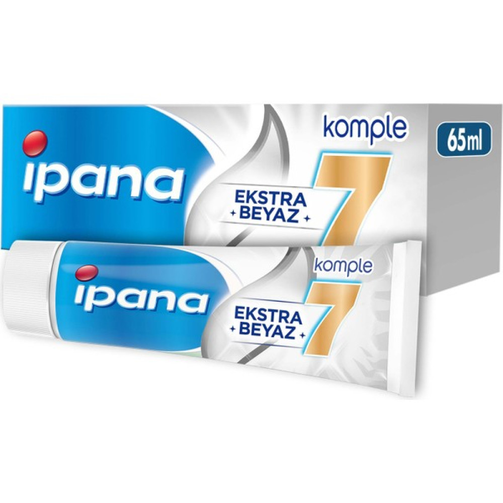 İpana Komple 7 Ekstra Beyazlık 65 ml Diş Macunları Fiyatı