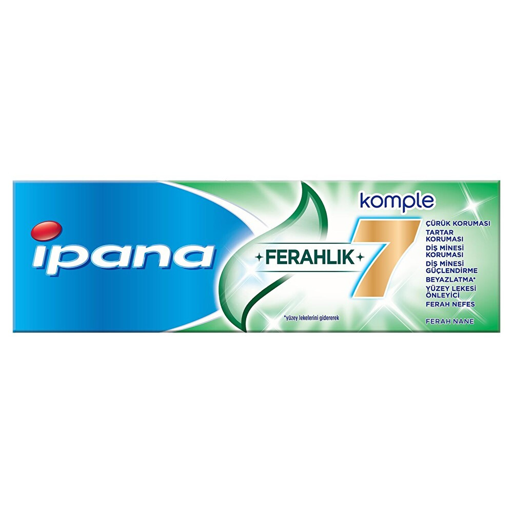 Ipana Komple 7 Ferahlık 65 ml Diş Macunları Fiyatı