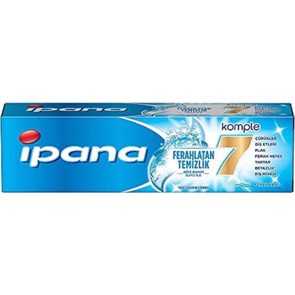 Ipana Komple Bakım 7 Ferahlatıcı Temizlik Diş Macunu Güçlü Nane 100 Ml - 1 Oto Boyaları Fiyatı