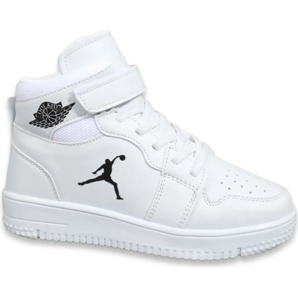 İpek Arya Bilekli Jordan Beyaz Çocuk Sneakers Erkek Çocuk Günlük Ayakkabısı Fiyatı