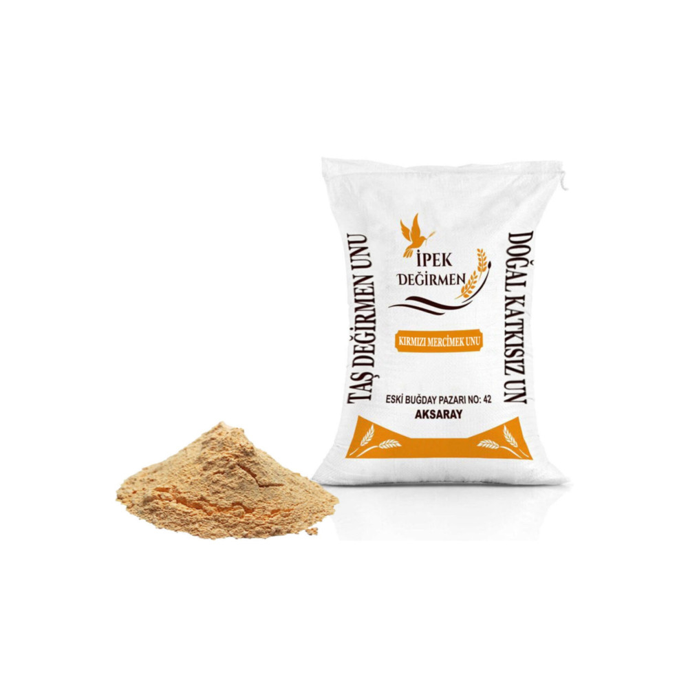 İpek Değirmen 1 Kg Glutensiz Kırmızı Mercimek Unu Un ve İrmik Fiyatı