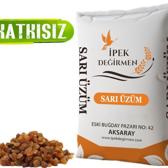 İpek Değirmen 5 kg Çekirdeksiz Sarı Kuru Üzüm Aşurelik Hoşaf Kuruyemiş Fiyatı