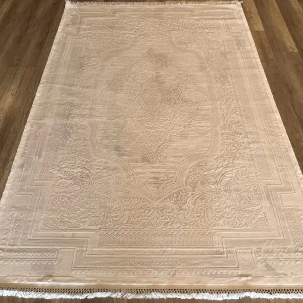 Ipek Halı Blossom 13453 Gri Beyaz Modern Salon Halısı - 160 x 235 cm - Gri - Beyaz Salon Halısı Fiyatı