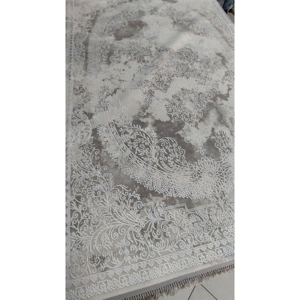 Ipek Halı Blossom 13622 200X300(6M2) Bambu Vikon Halı - 200 x 300 cm - Gri Salon Halısı Fiyatı