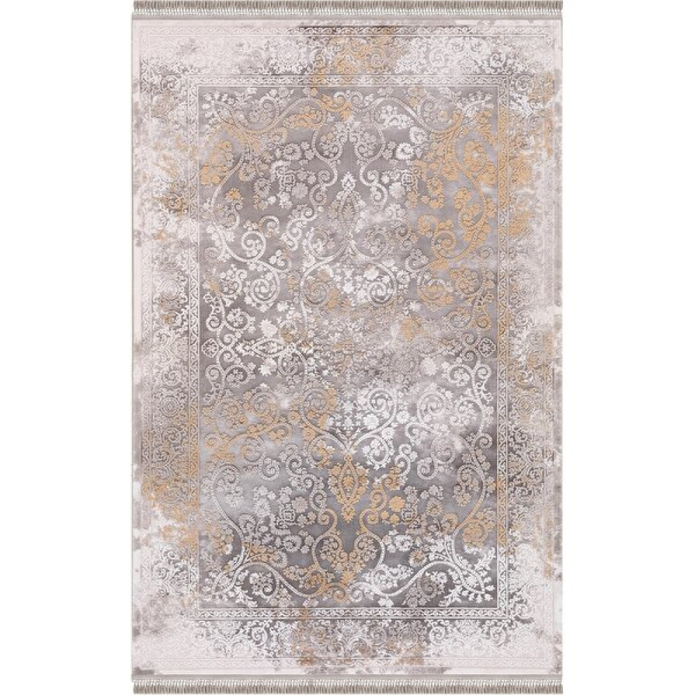 Ipek Halı Blossom 13636 Bambu Halı Hardal Vizon - 160 x 235 cm Salon Halısı Fiyatı