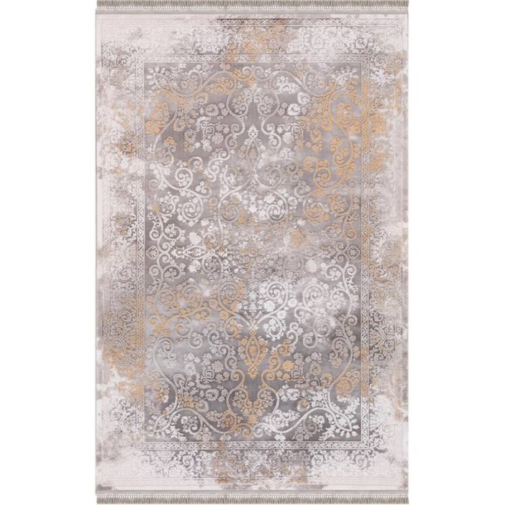 Ipek Halı Blossom 13636 Bambu Halı Hardal Vizon - 200 x 300 cm Salon Halısı Fiyatı