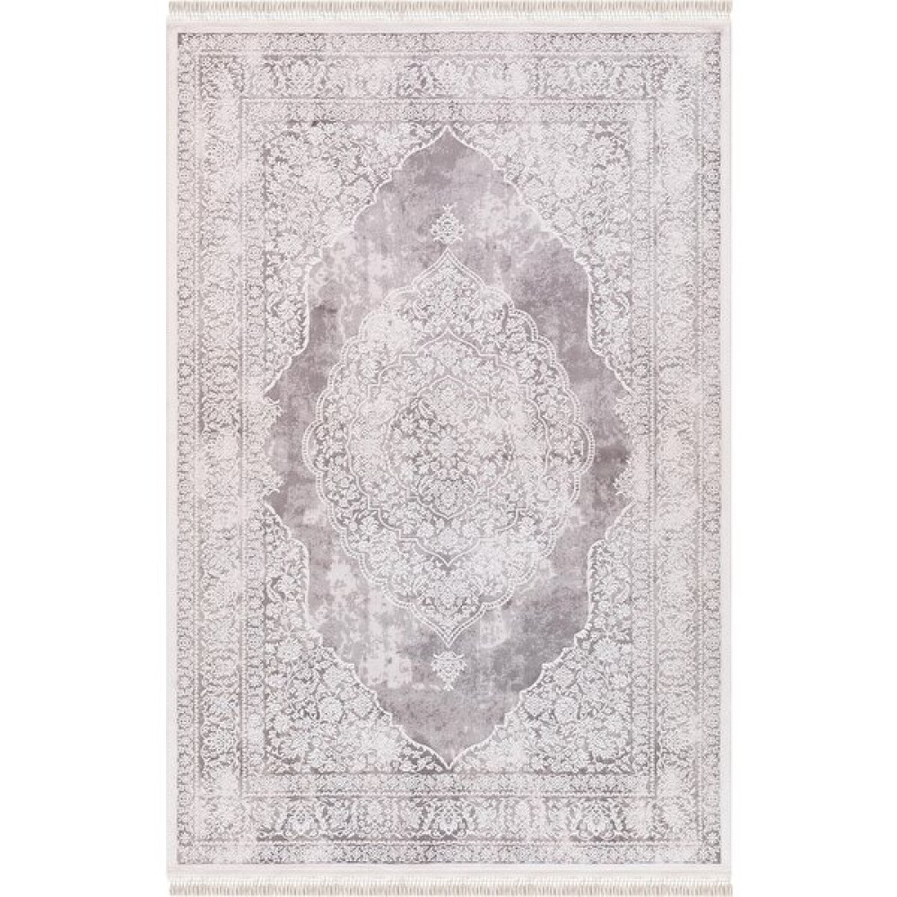 Ipek Halı Blossom 13637 Bambu Halı Gri Vizon - 200 x 300 cm Salon Halısı Fiyatı