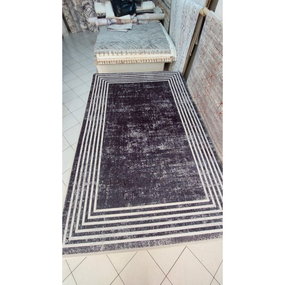Ipek Halı Roxanne 17109 160X235(4M2) Akrilik(Yün) Halı - 160 x 235 cm - Antrasit Salon Halısı Fiyatı