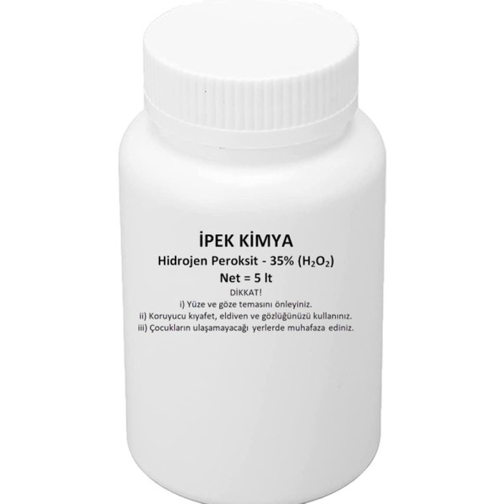 Ipek Kimya Hidrojen Peroksit %35 Oksijenli Su 5 Lt Okul Malzemeleri Fiyatı