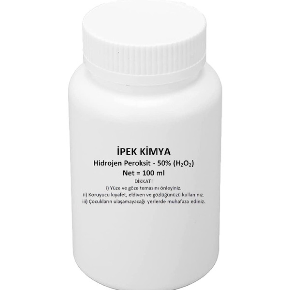 Ipek Kimya Hidrojen Peroksit %50 Oksijenli Su 100 ml Okul Malzemeleri Fiyatı