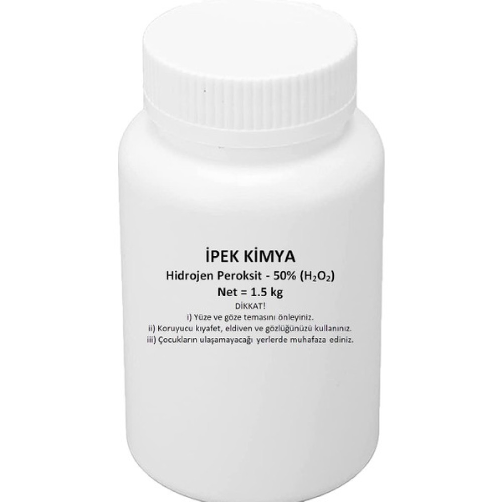 Ipek Kimya Hidrojen Peroksit %50 Oksijenli Su 1.5 kg Okul Malzemeleri Fiyatı